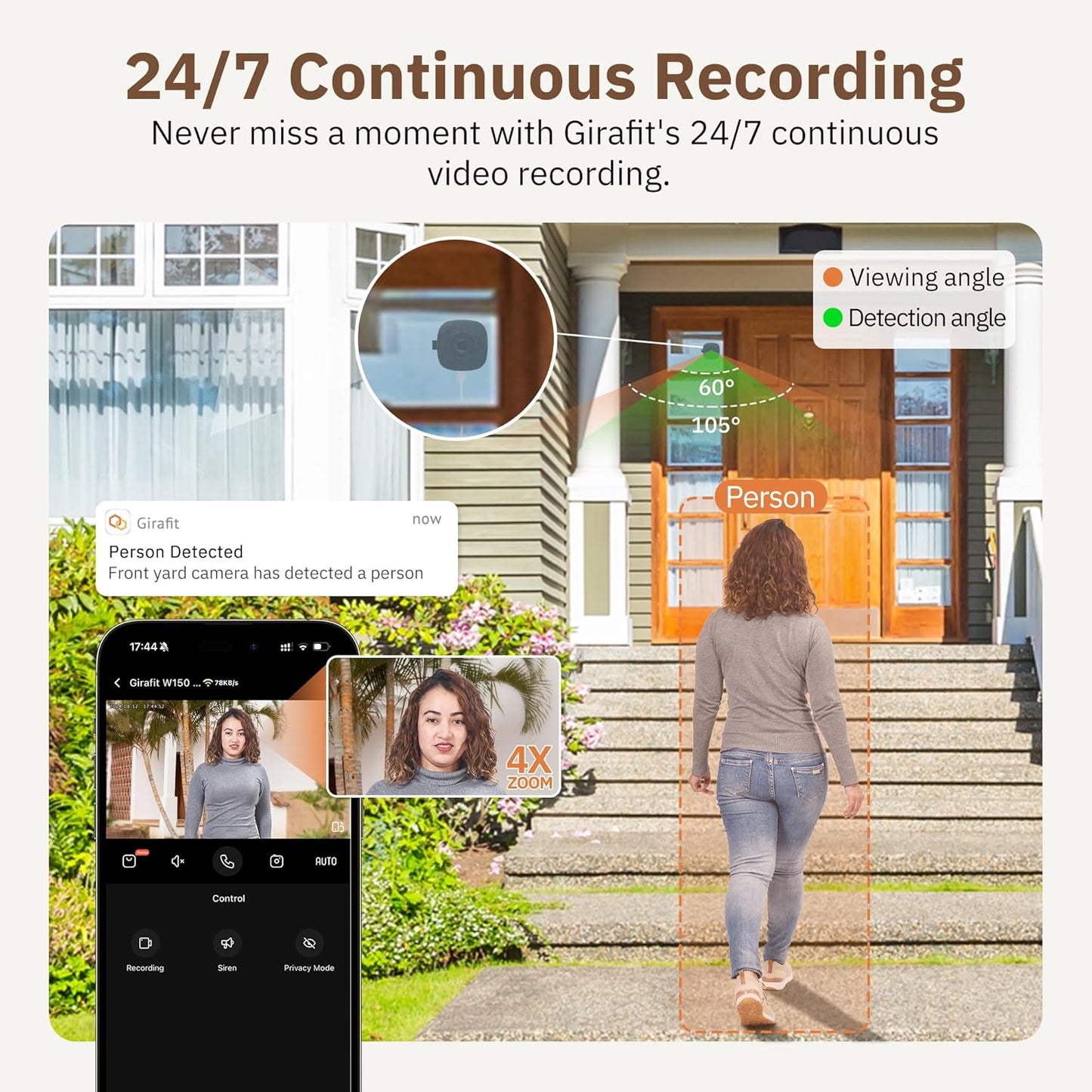 ClarioGuard™ Window Camera