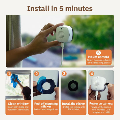 ClarioGuard™ Window Camera